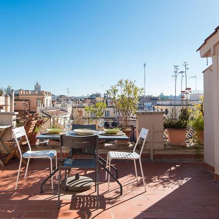 Spanish Steps Amazing Terrace Appartement Rome Buitenkant foto