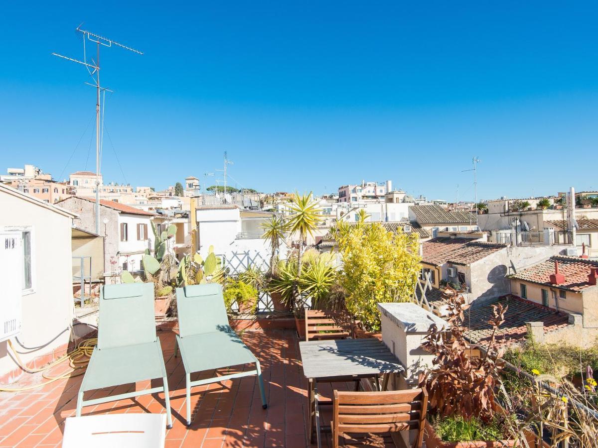 Spanish Steps Amazing Terrace Appartement Rome Buitenkant foto