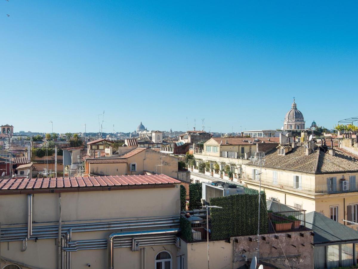 Spanish Steps Amazing Terrace Appartement Rome Buitenkant foto